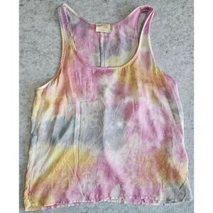 Nation Ltd. Tie Dye Tank Top, 100% Viscose,  Spring, Festival, Y2K, Womens Sz XS